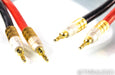PS Audio XStream Statement Speaker Cables; 3m Pair; Spade / Banana