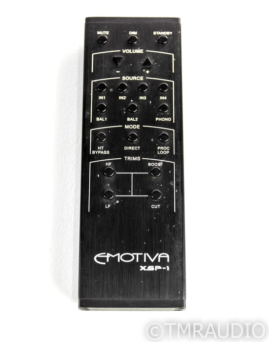 Emotiva XSP-1 Gen 2 2.1 Channel Preamplifier; XSP1; MM / MC Phono; Remote