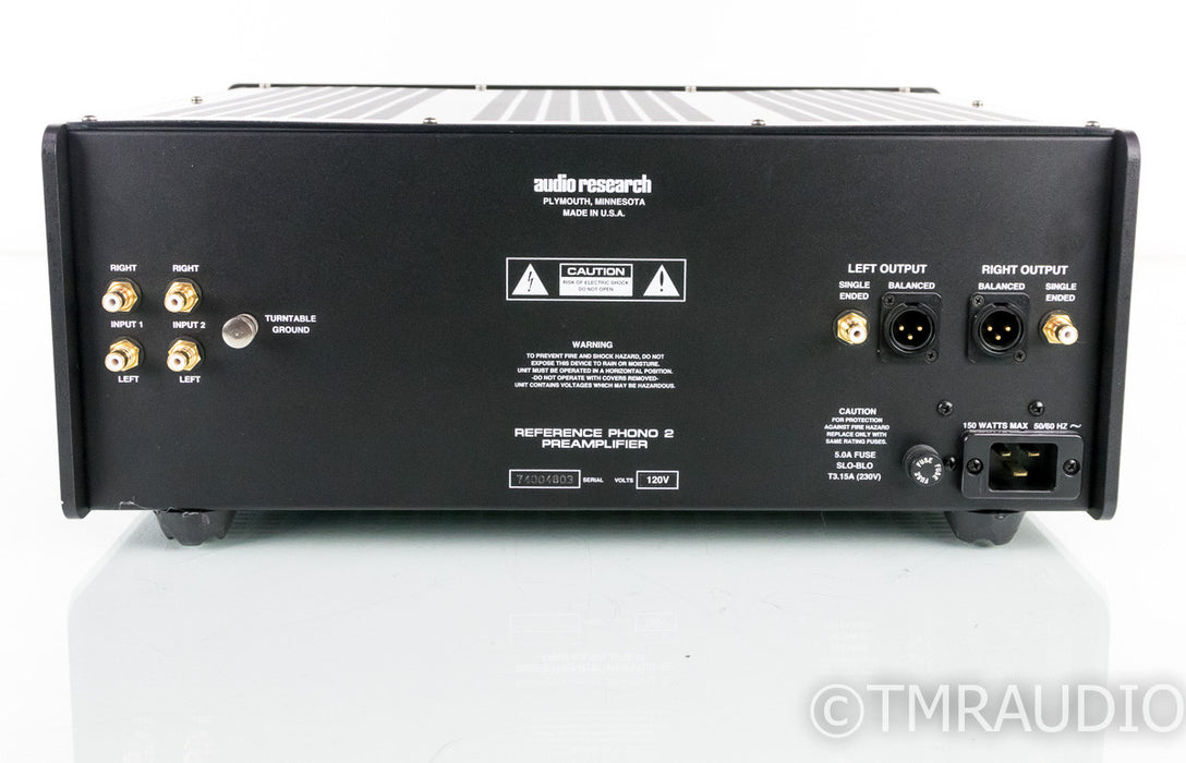 Audio Research Reference Phono 2SE MM / MC Phono Preamplifier; Remote
