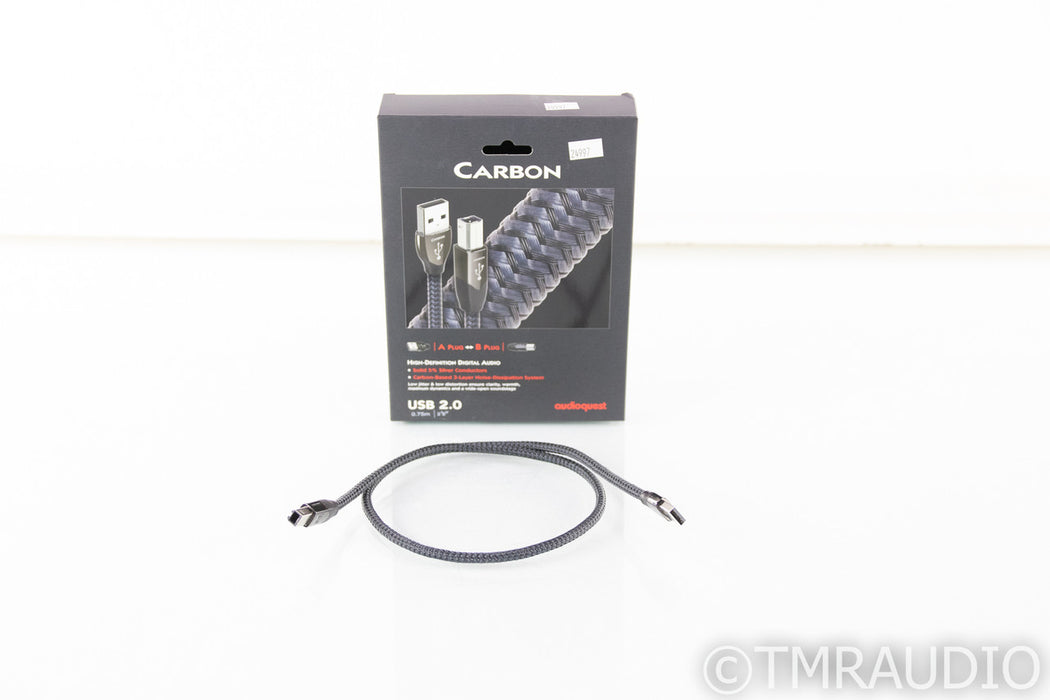 AudioQuest Carbon USB Cable; .75m Digital Interconnect