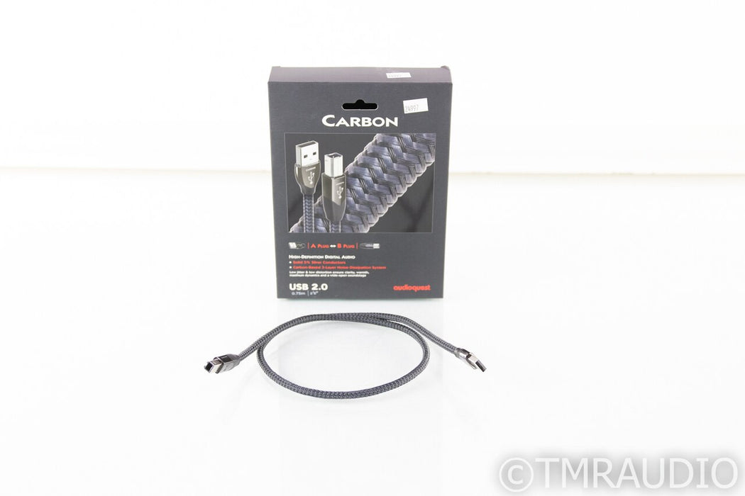 AudioQuest Carbon USB Cable; .75m Digital Interconnect