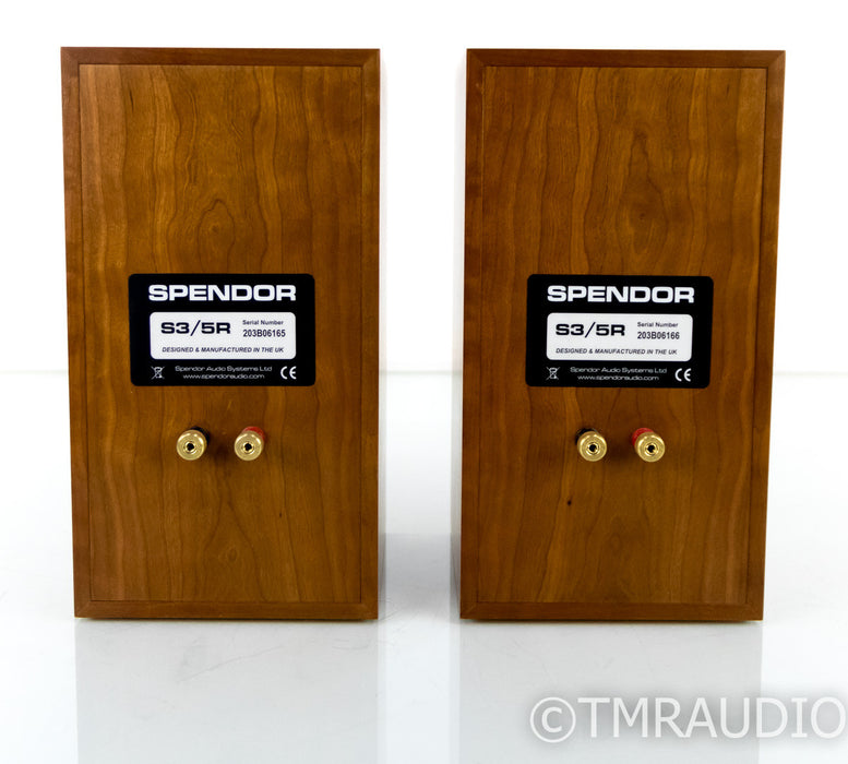 Spendor S3/5R Bookshelf Speakers; Cherry Pair; S35R