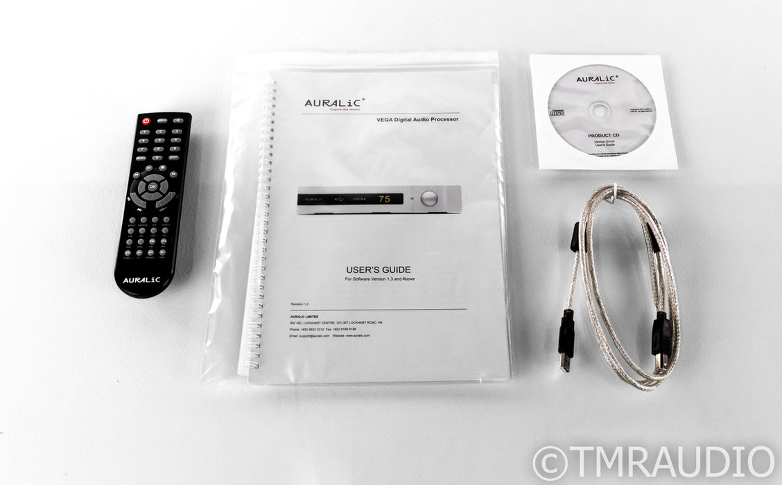 Auralic Vega DAC; D/A Converter; Remote (1/7)
