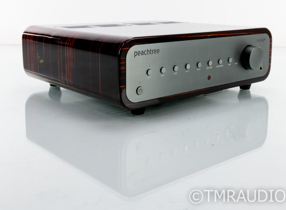Peachtree Nova 150 Stereo Integrated Amplifier; Gloss Ebony; Remote; MM Phono