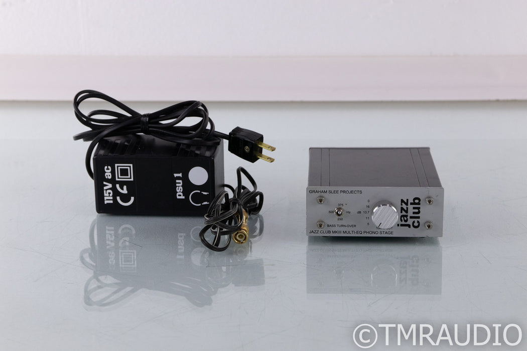 Graham Slee Jazz Club Mk III MM Phono Preamplifier; PSU1 Power Supply