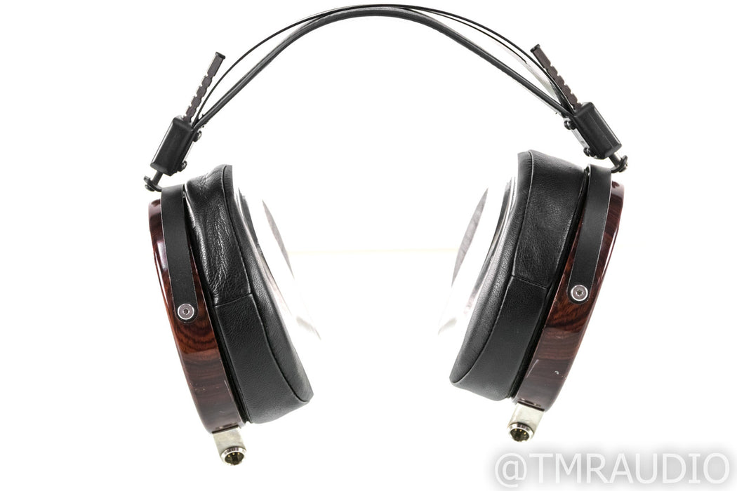 Audeze LCD-4 Open Back Planar Magnetic Headphones; Cocobolo; Upgraded Cables