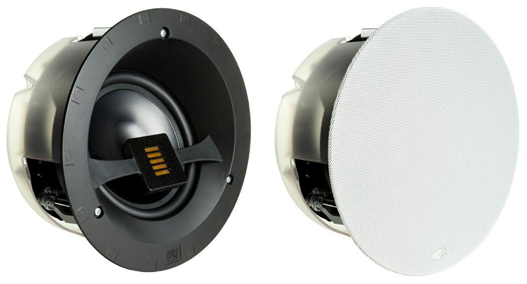 Martin Logan ElectroMotion IC In-Ceiling Speakers; Black Pair w/ White Grills (New)