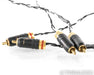 Kimber Kable Silver Streak SE RCA Cables; 1m Pair Interconnects w/ WBT-0147