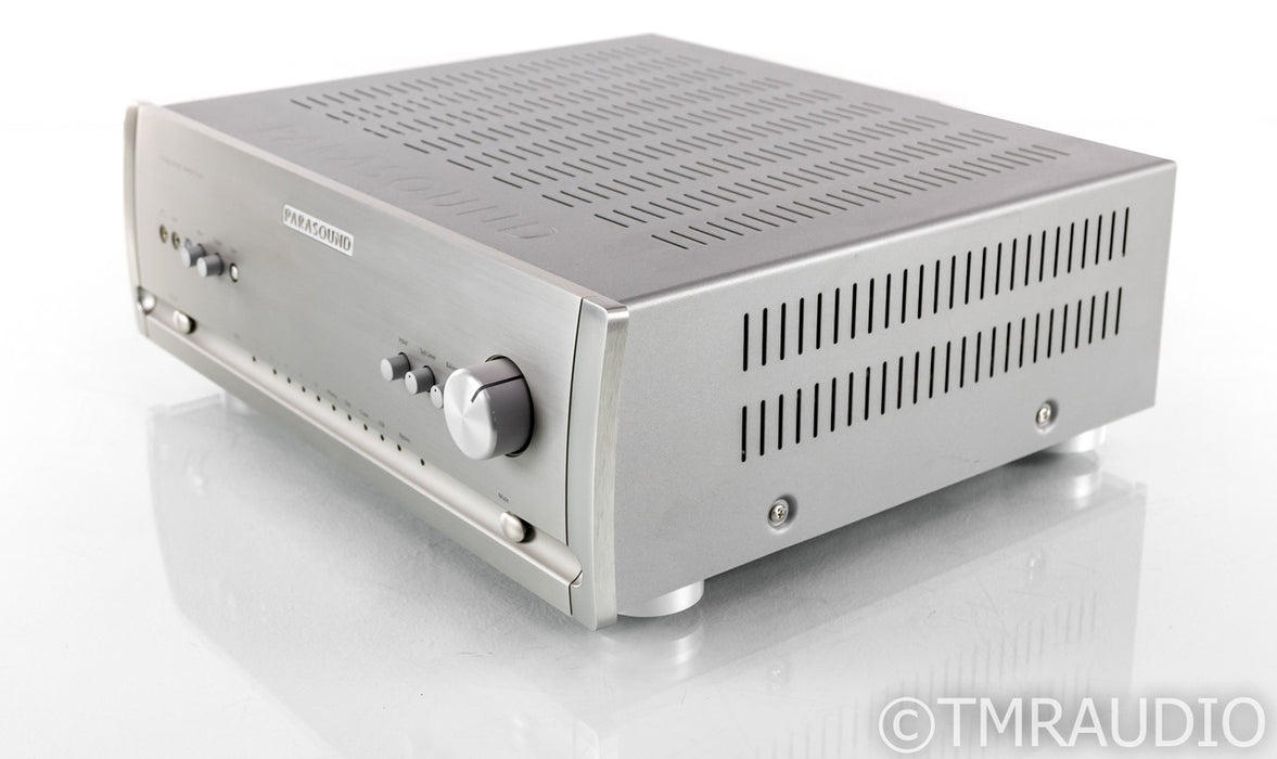 Parasound Halo Integrated 2.1 Channel Integrated Amplifier; Remote; MM/MC Phono