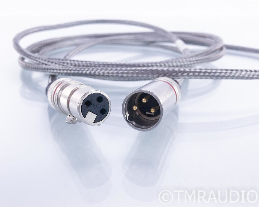 Cabledyne Vanguard Silver XLR Cables; 3m Pair Balanced Interconnects