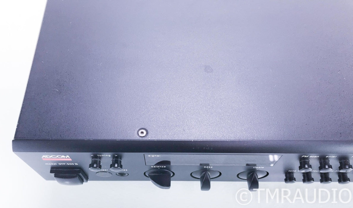 Adcom GTP-500II Stereo Preamplifier; AM / FM Tuner (No Remote)