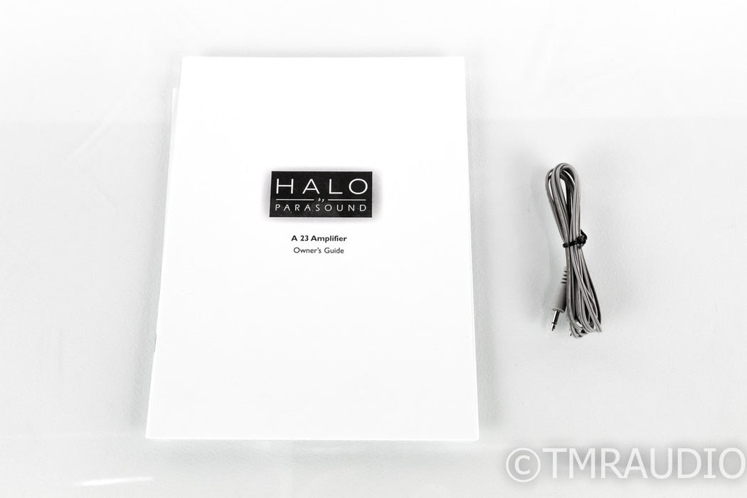 Parasound Halo A23 Stereo Power Amplifier; A-23 (1/3)