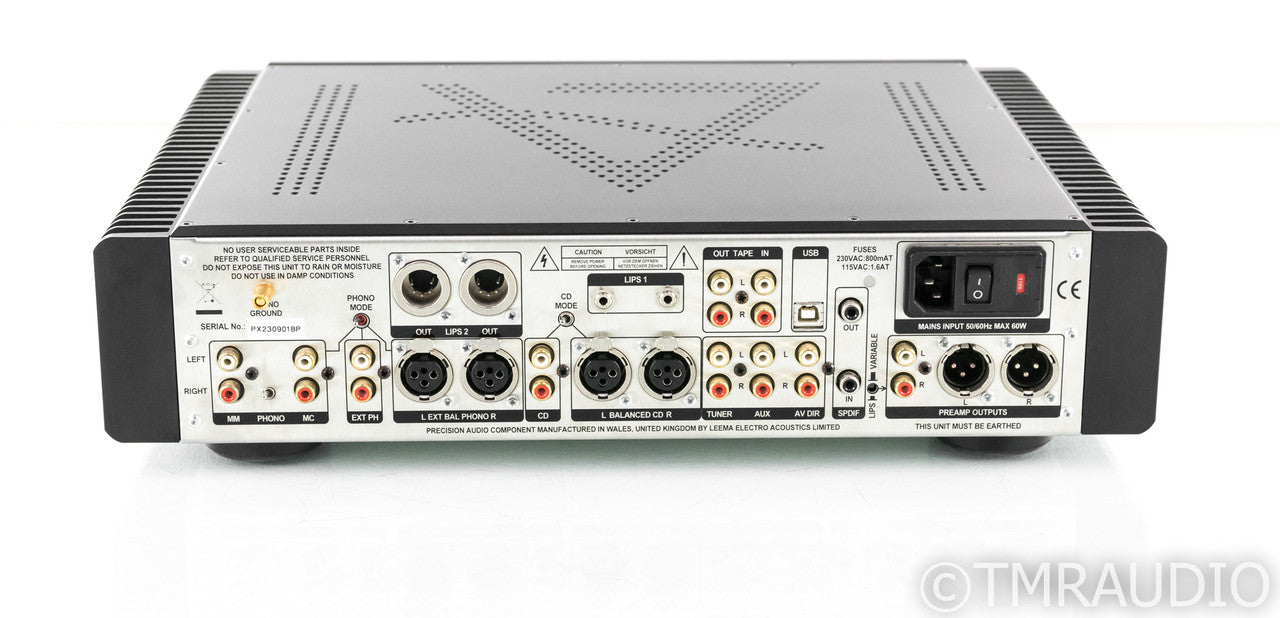 Leema Acoustics Pyxis II Stereo Preamplifier / DAC; Remote; MM/MC Phono