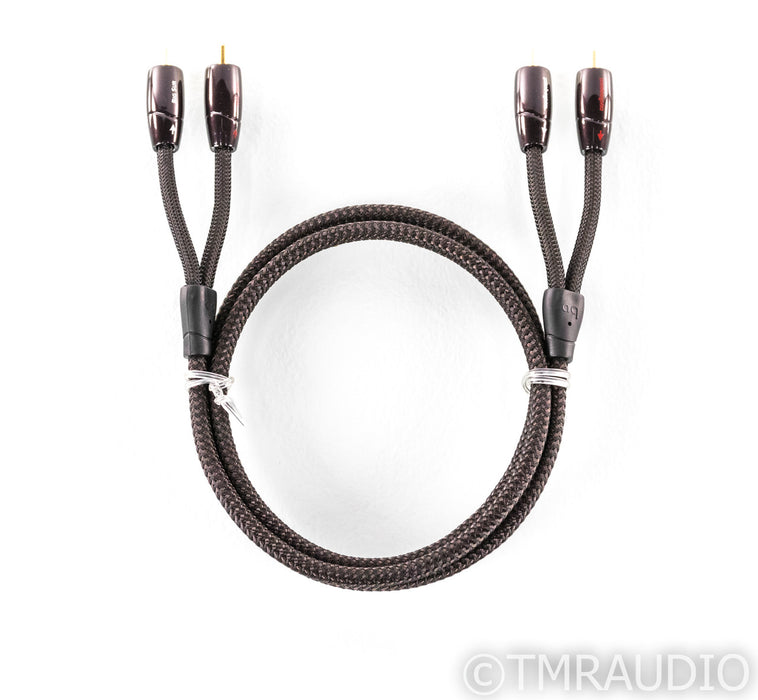 AudioQuest Big Sur RCA Cables; 1m Pair Interconnects
