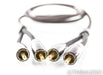 AudioQuest Big Sur RCA Cables; 1m Pair Interconnects