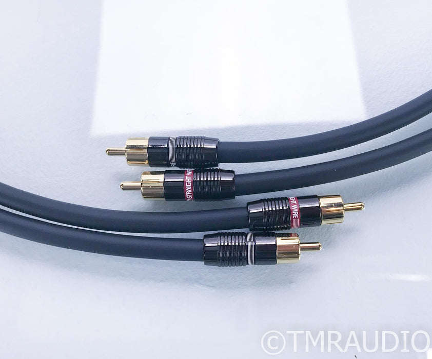 Straightwire Symphony II RCA Cables; 1m Pair Interconnects