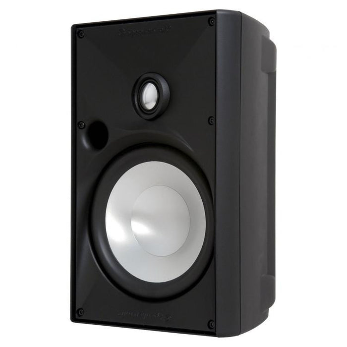 SpeakerCraft OE6 Three Outdoor Speaker; Single; Black; OE6-3 (New)
