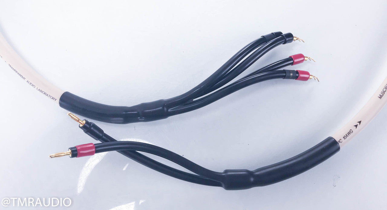 Transparent Audio MusicWave Plus Biwire Speaker Cables