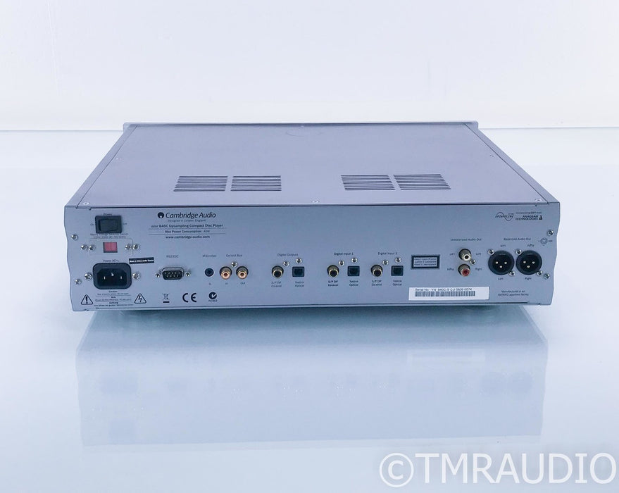 Cambridge Azur 840C Upsampling CD Player; 840-C; Remote