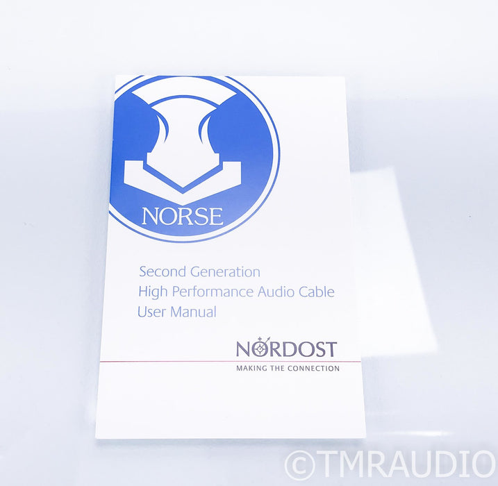 Nordost Heimdall 2 RCA Cables; .6m Pair Interconnects
