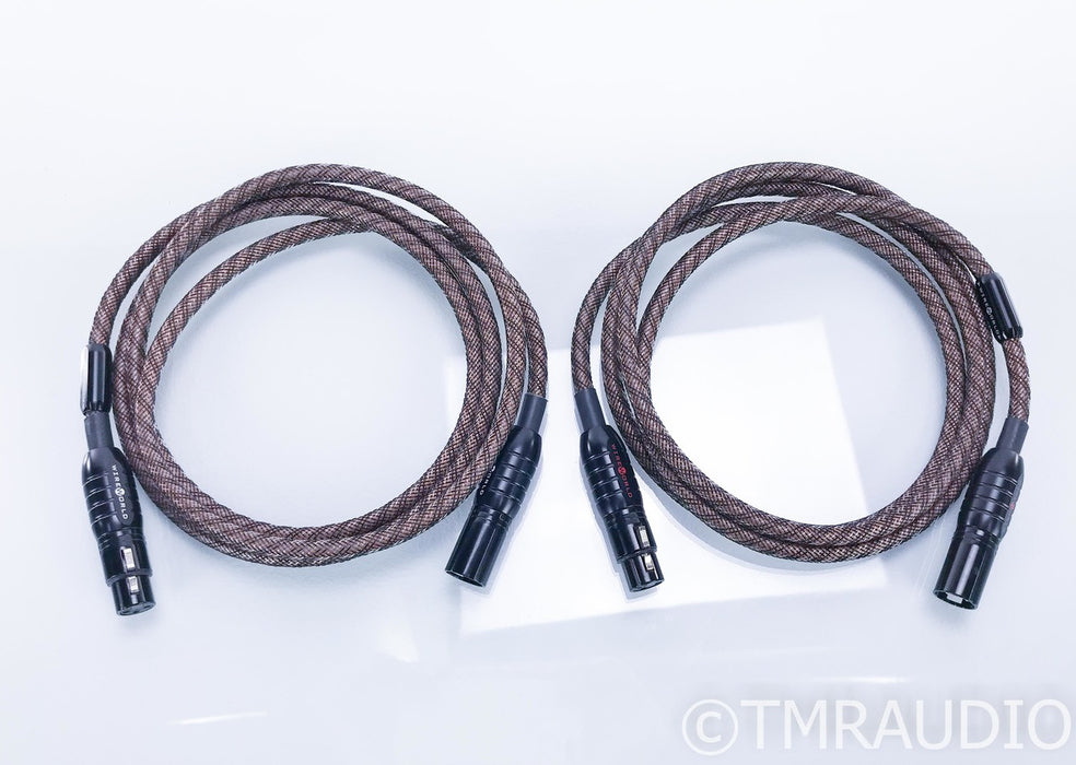 WireWorld Eclipse 8 XLR Cables; 2m Pair Balanced Interconnects
