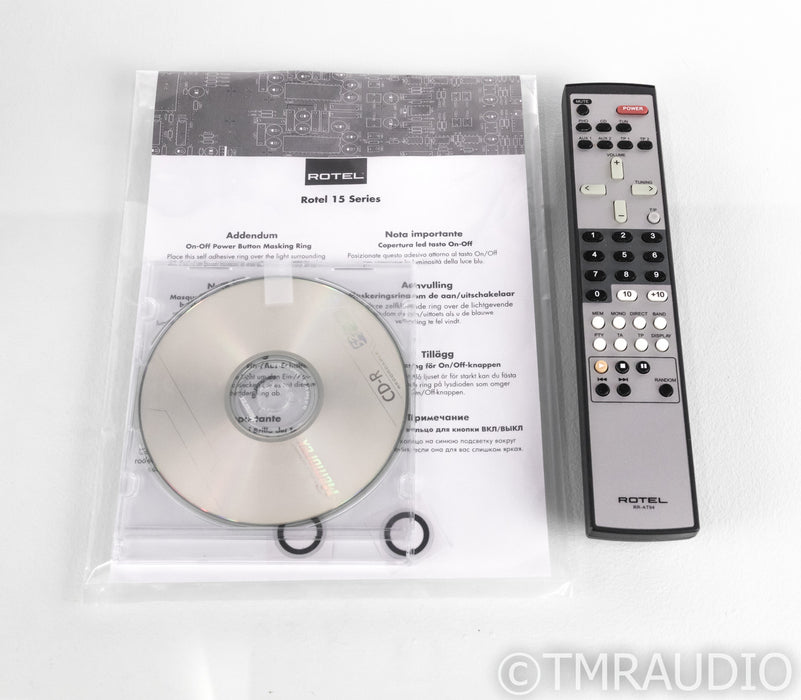 Rotel RC-1550 Stereo Preamplifier; RC1550; Remote