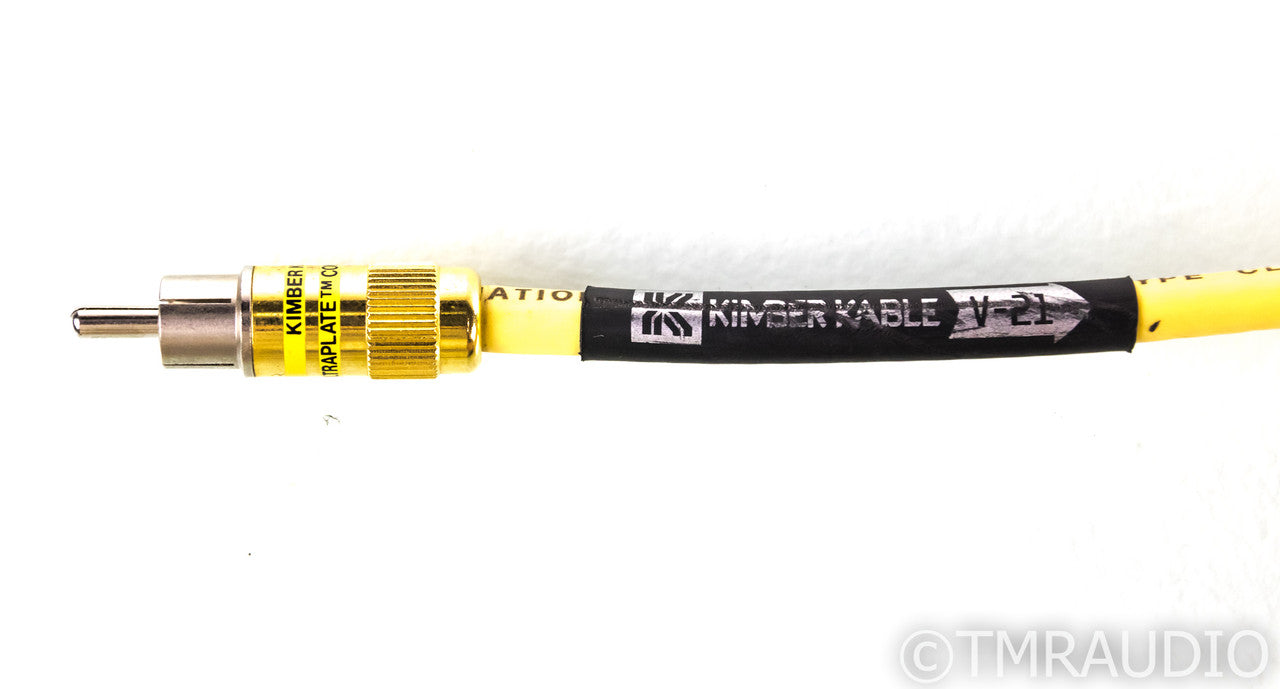 Kimber Kable Illuminations V-21 RCA Coaxial Cable; Single 1m Digital Interconnect