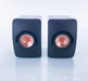 KEF LS50 Bookshelf Speakers; Gloss Black Pair