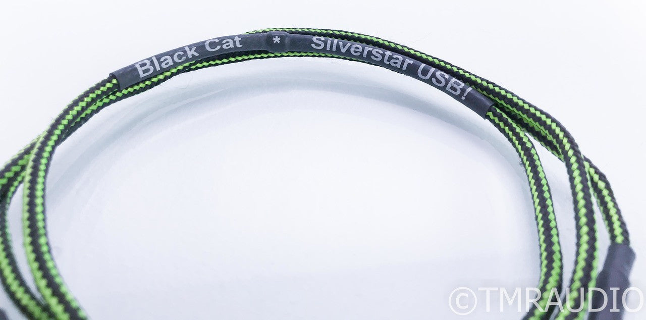 Black Cat Silverstar USB Cable; 1.2m Digital Interconnect