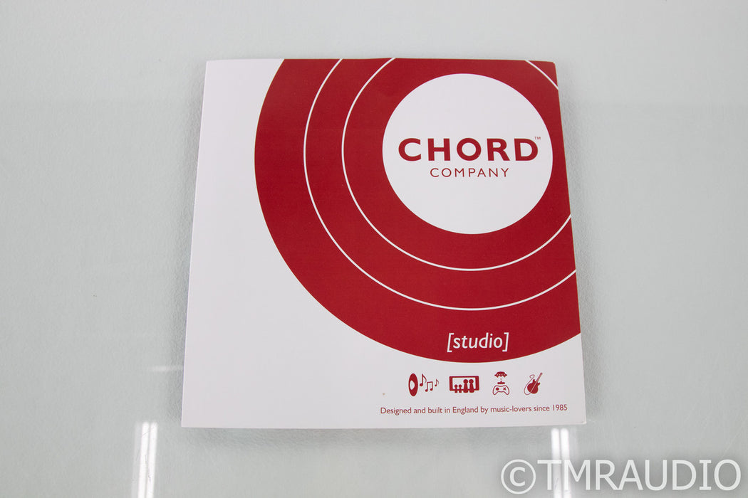 The Chord Company Shawline Tonearm Cable; Single 1m Interconnect; Phono