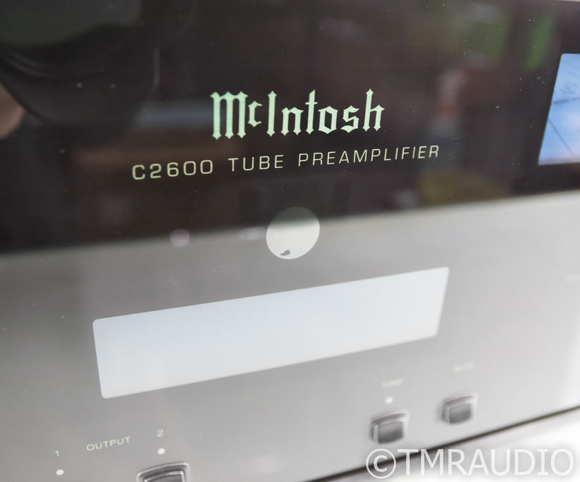 McIntosh C2600 Stereo Tube Preamplifier; C-2600; Remote; MM / MC Phono