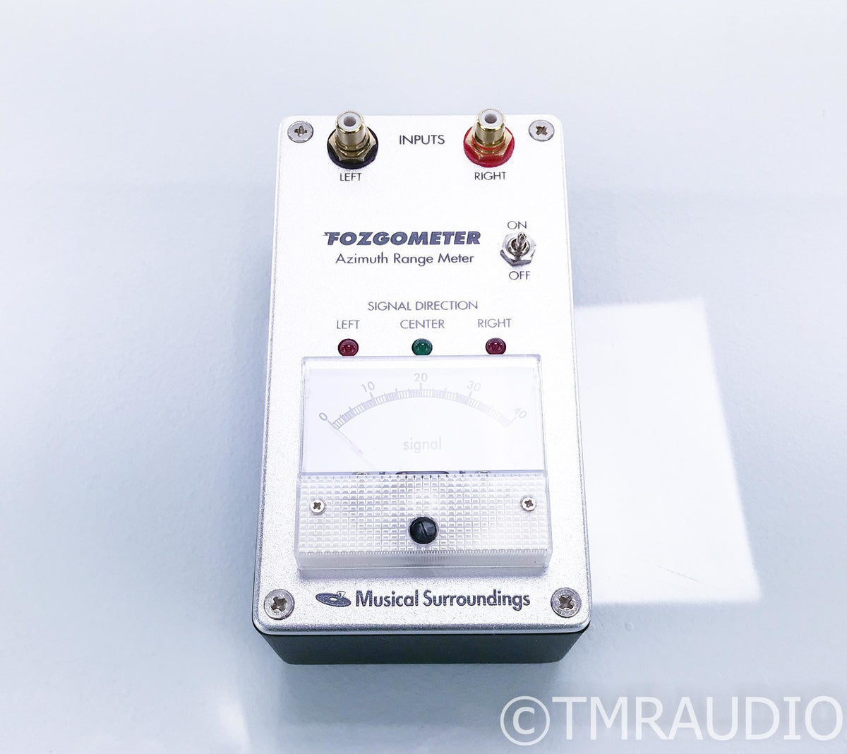 Musical Surroundings Fozgometer Azimuth Range Meter — The Music Room
