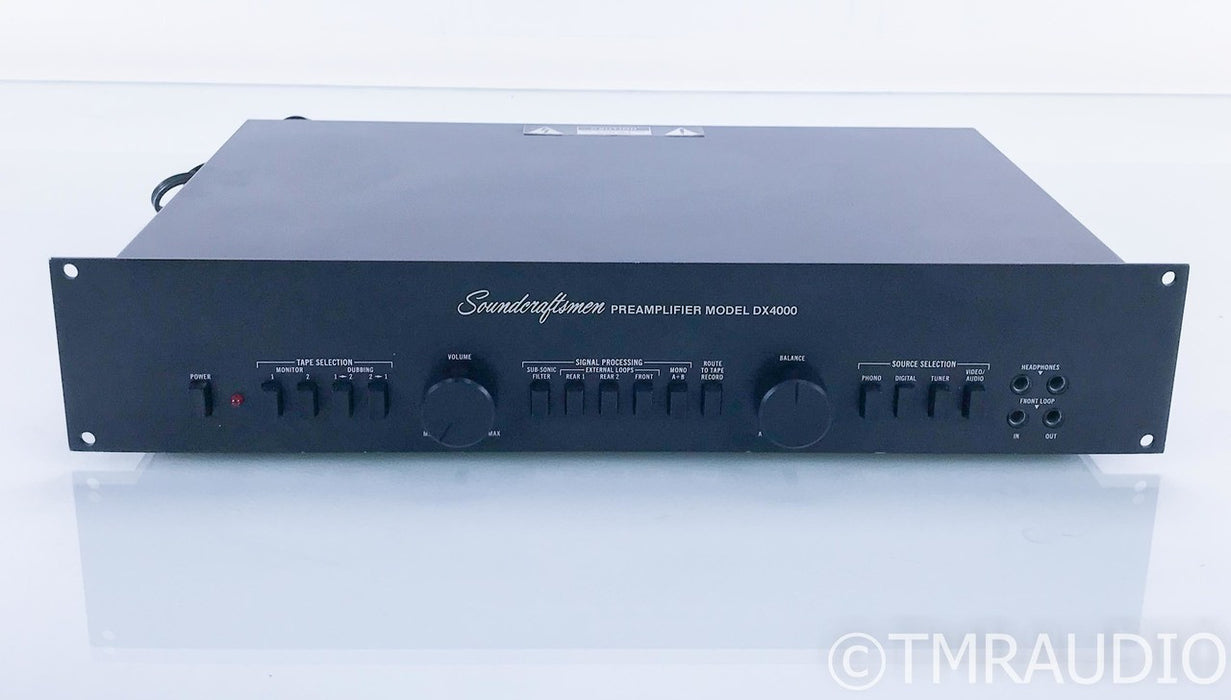 Soundcraftsmen DX4000 Vintage Stereo Preamplifier; DX-4000