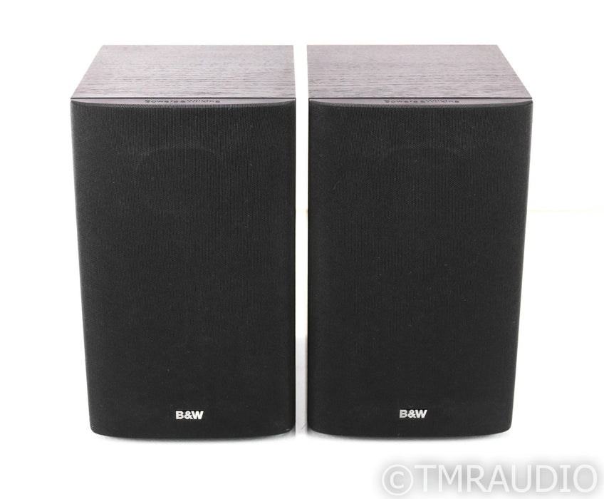 B&W DM600 S3 Bookshelf Speakers; Black Ash Pair; DM-600