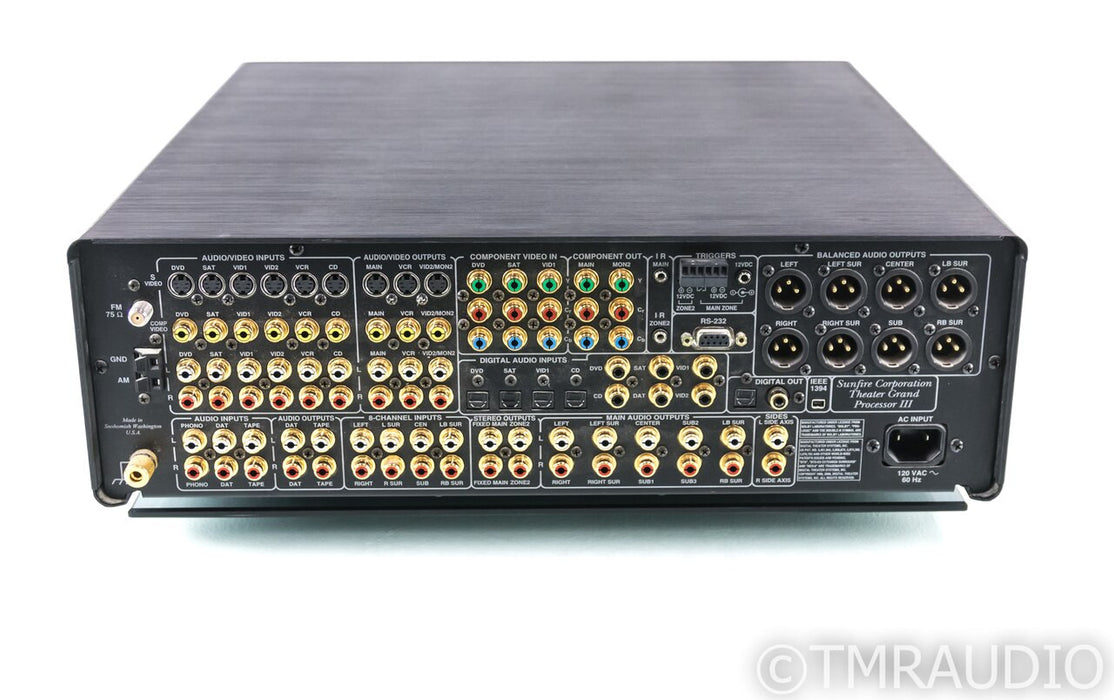 Sunfire Theater Grand III Home Theater Processor; Architect's Choice