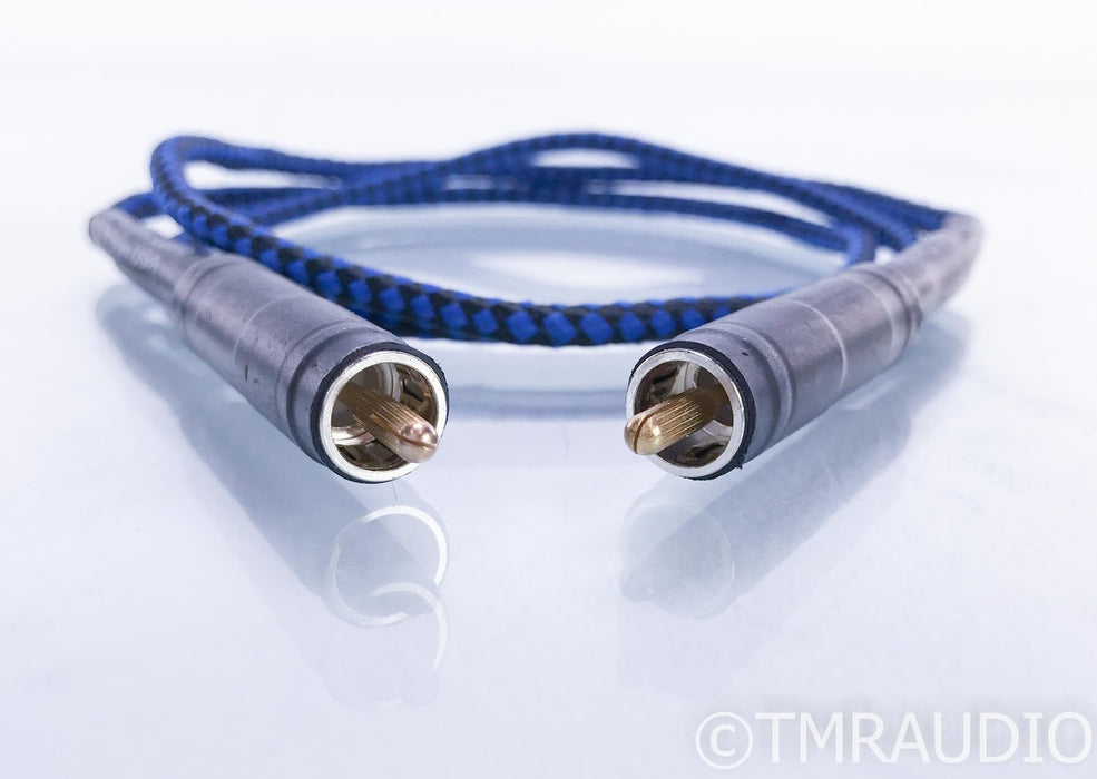 Black Cat RCA Cables; 1m Pair Interconnects