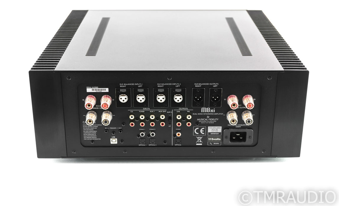 Musical Fidelity M8xi Stereo Integrated Amplifier; M8-XI; Silver; Refurbished