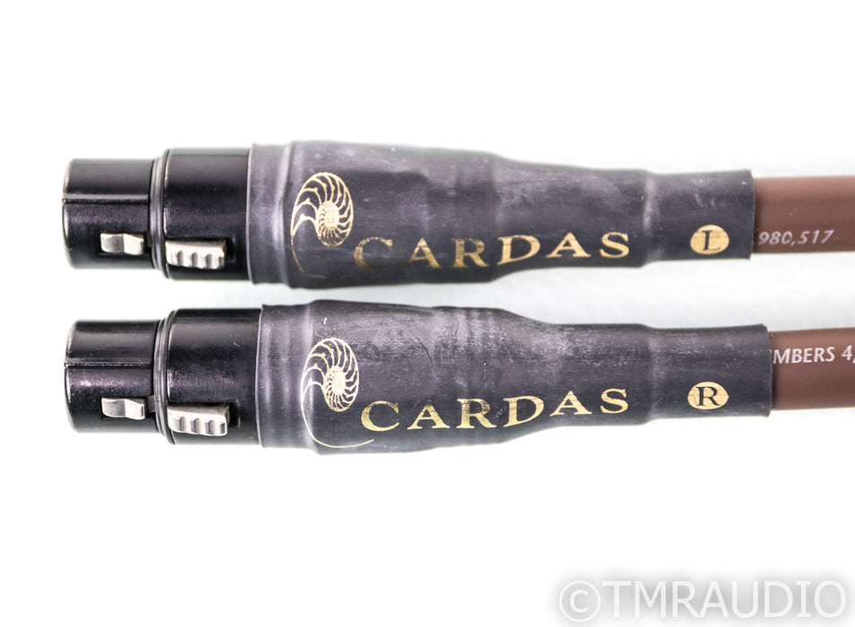 Cardas Golden Presence XLR Cables; 1.5m Pair Balanced Interconnects
