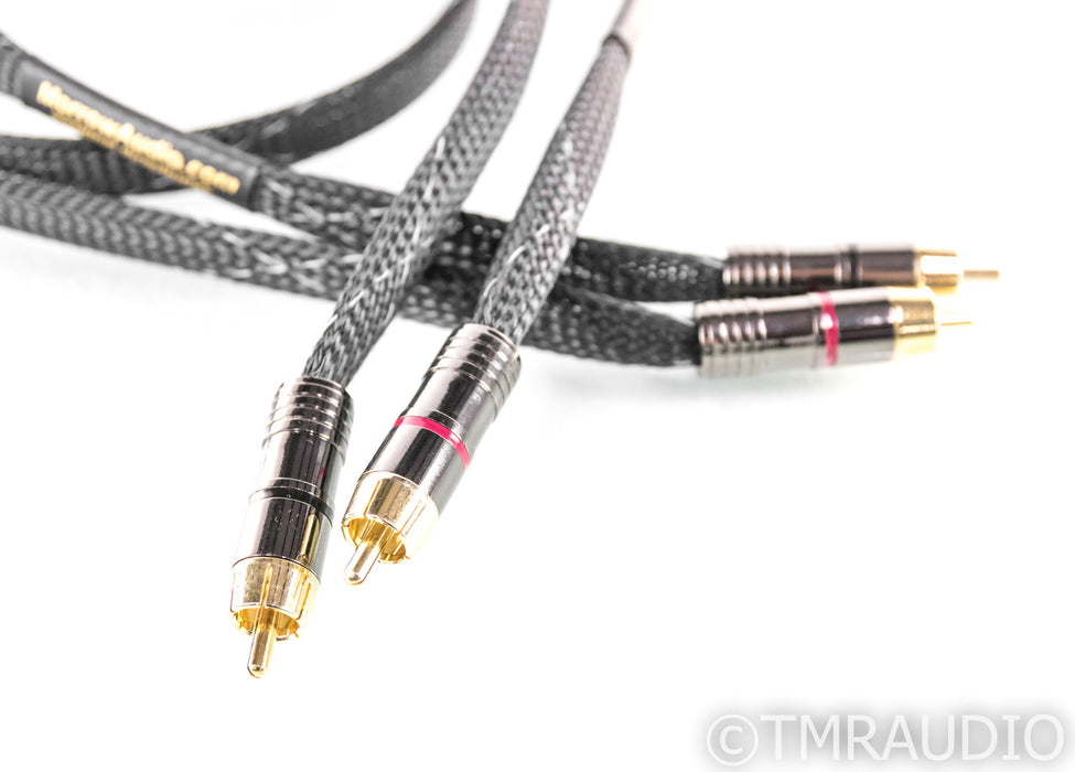 Morrow Audio MA1 RCA CAbles; 1m Pair Interconnects; MA-1; Standard RCA