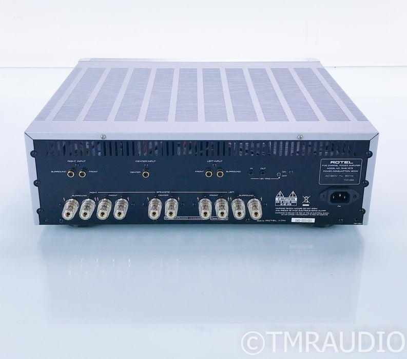 Rotel RMB-1575 5 Channel Power Amplifier; RMB1575; Silver