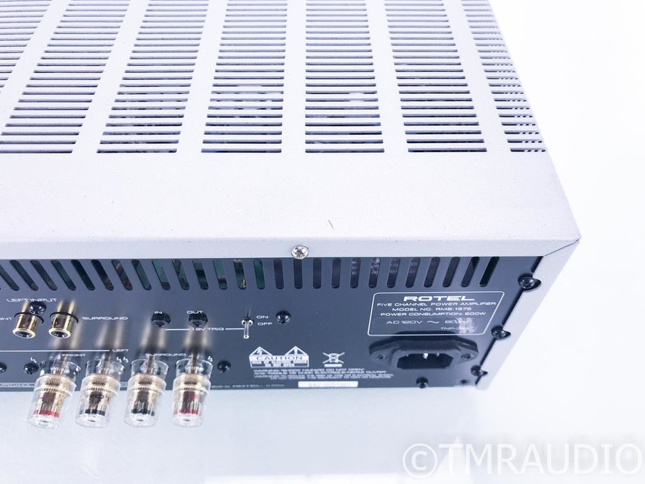 Rotel RMB-1575 5 Channel Power Amplifier; RMB1575; Silver