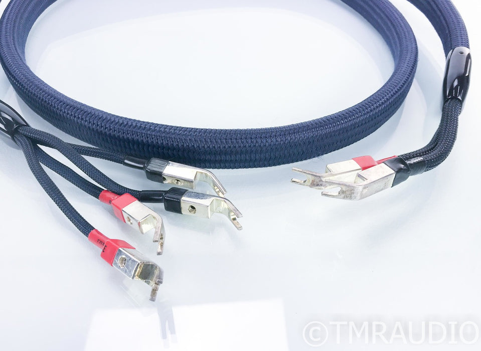 AudioQuest Wild Wood Bi-Wire Speaker Cables; 72v DBS; 8ft. Pair