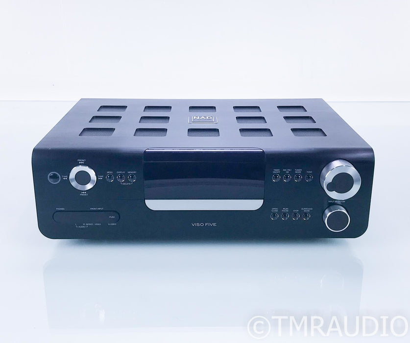 NAD Viso Five 5.1 Channel Home Theater Receiver; DVD Player; Remote