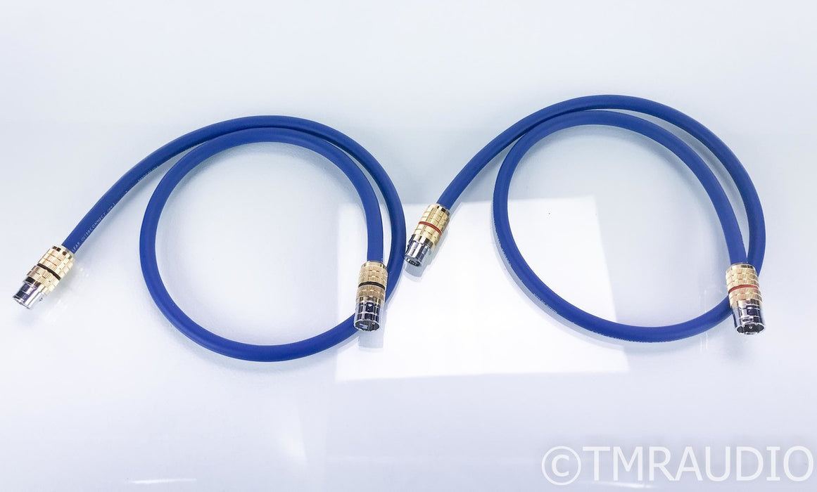 Cardas Clear XLR Cables; 1m Pair Balanced Interconnects