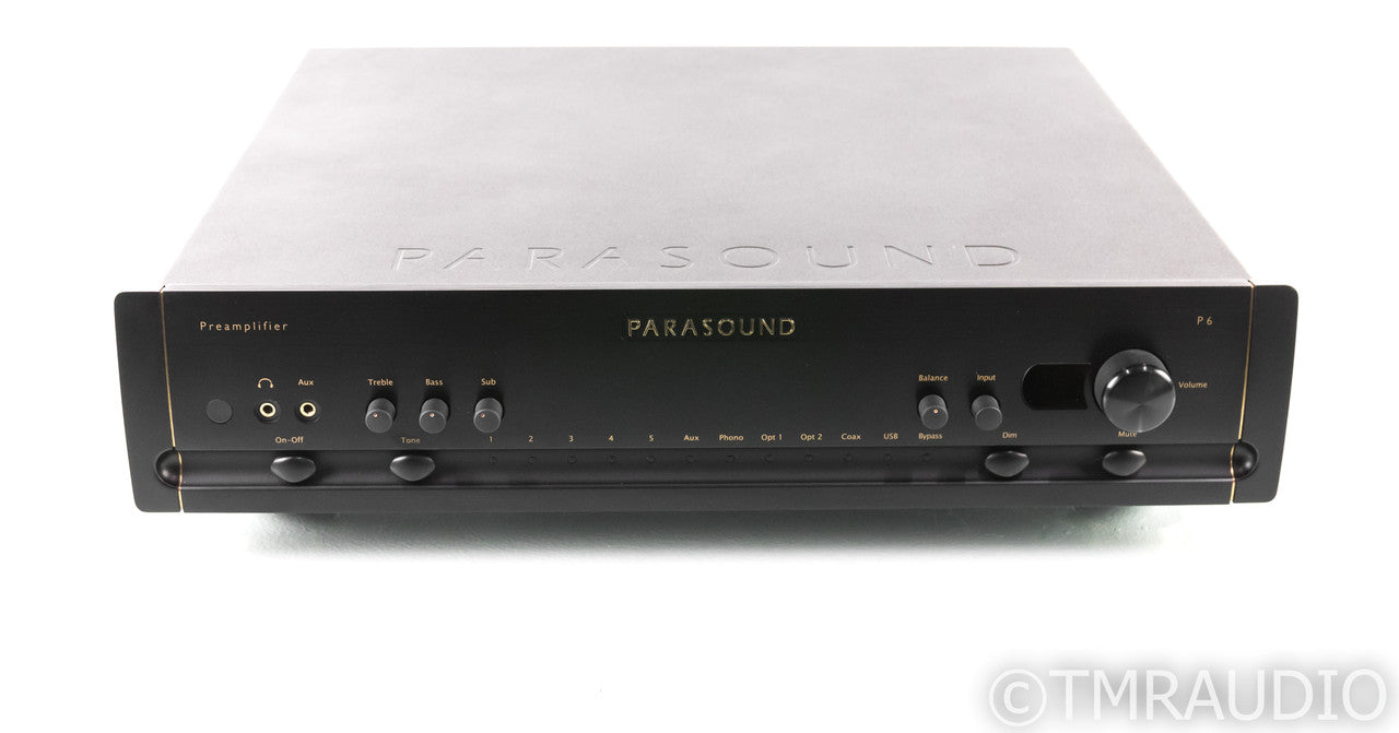 Parasound Halo P6 2.1 Channel Preamplifier / DAC; D/A Converter; P-6
