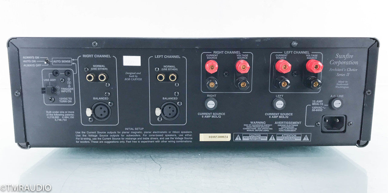 Sunfire Architect's Choice Series 2 Stereo Power Amplifier