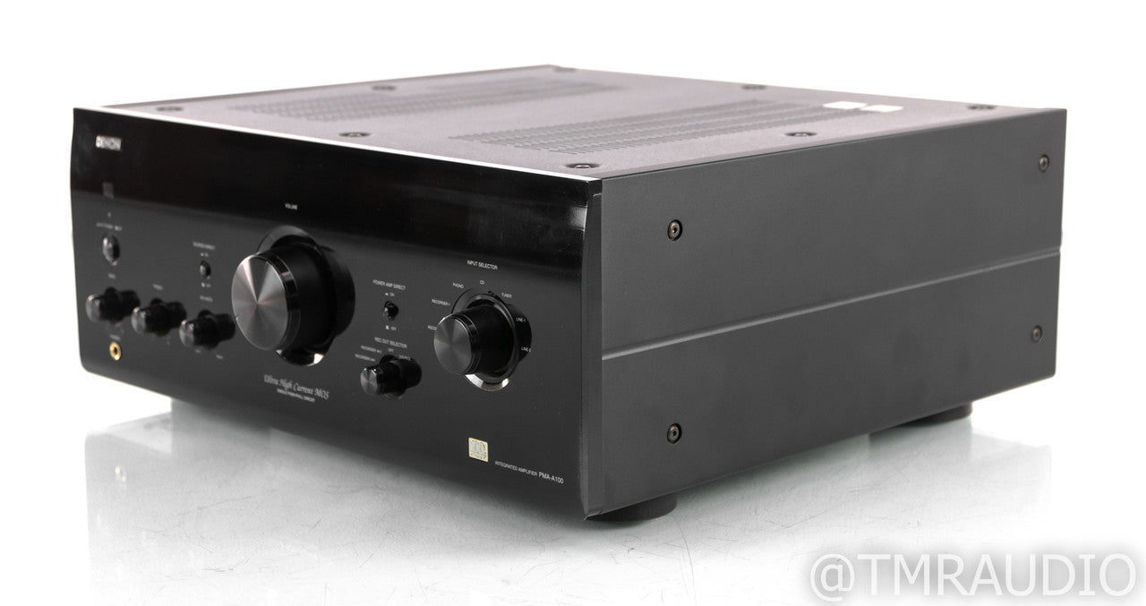 Denon PMA-A100 Stereo Integrated Amplifier; 100th Anniversary; MM/MC Phono