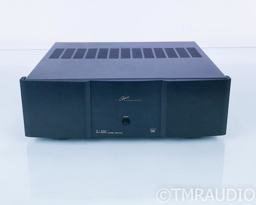Kinergetics Research Chiro C-200 Stereo Power Amplifier; C200