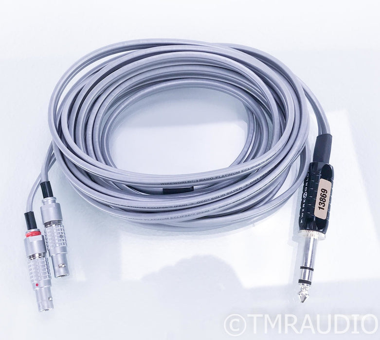 Wireworld Nano-Platinum Eclipse Headphone Cable; 4m Cable for Focal Headphones