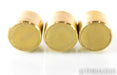 Mapleshade Heavyfeet Brass Isolation Feet; Unthreaded; Set of 3